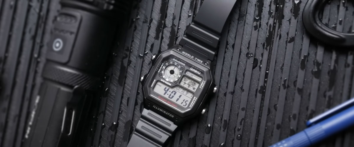 casio royale ae1200 dial