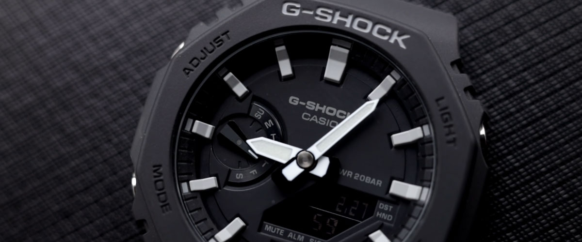 casio g-shock casioak dial