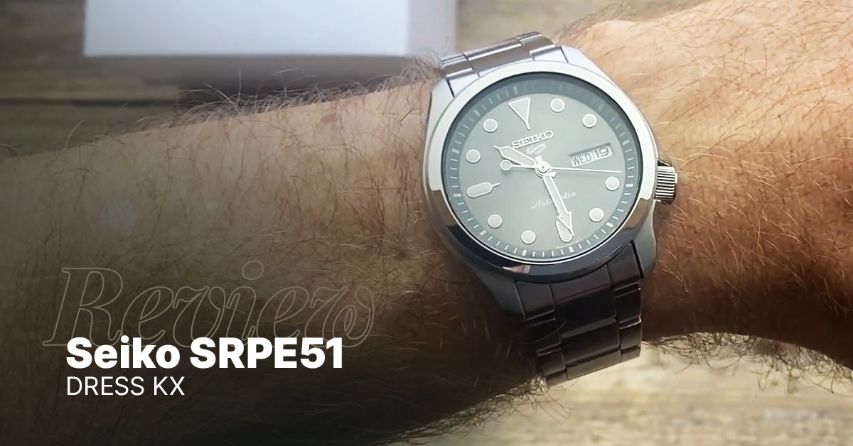 Seiko SRPE51 Review The Dress KX Series WATCH REVIEWS 101