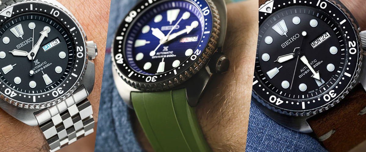 best strap combo for seiko turtle