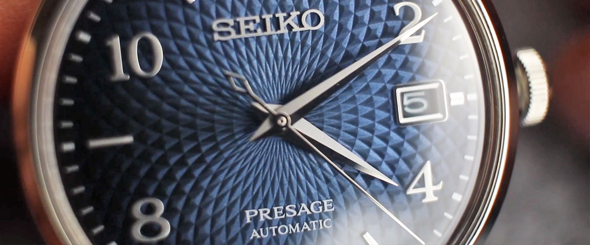 seiko srpe43 blue dial