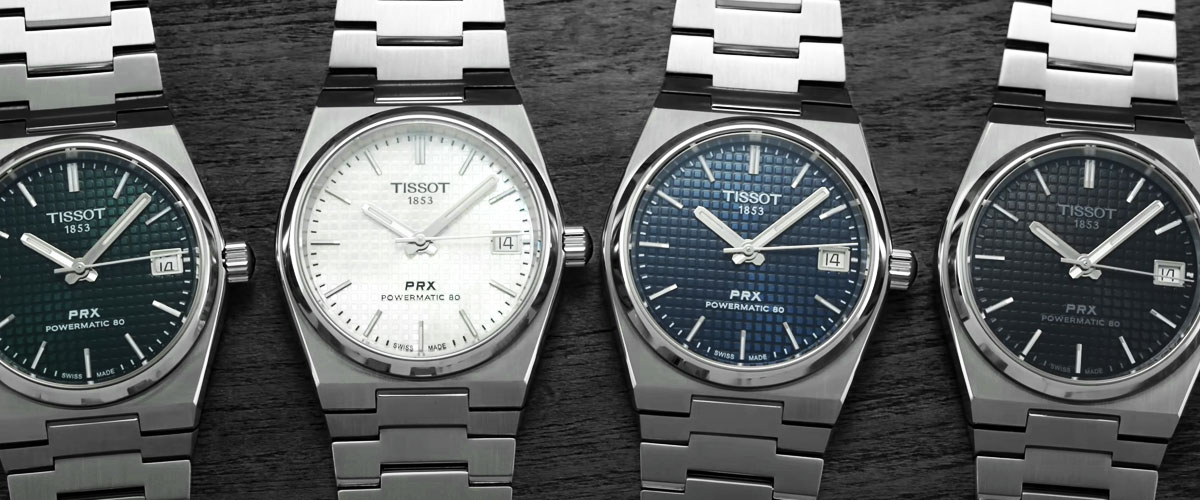 tissot prx powermatic 80 35mm dial variations